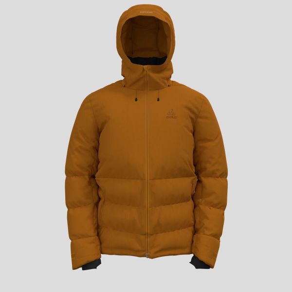 The Cocoon S-Thermic Ski Jacket Honey Ginger Odlo Men Classic Jackets & Vests