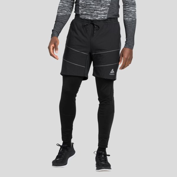 Shorts Best Odlo The Run Easy S-Thermic Shorts Black Men
